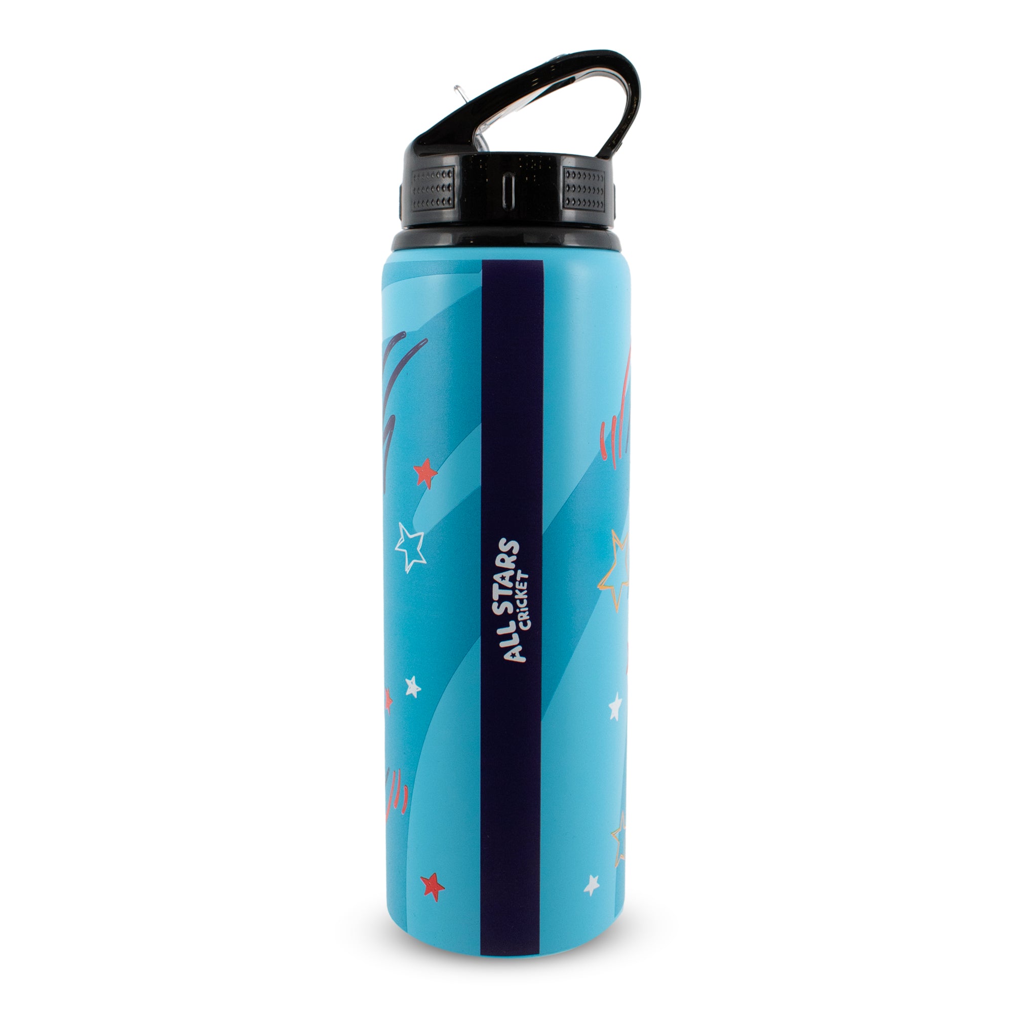 All Stars Cricket Aluminium 750ml Water Bottle