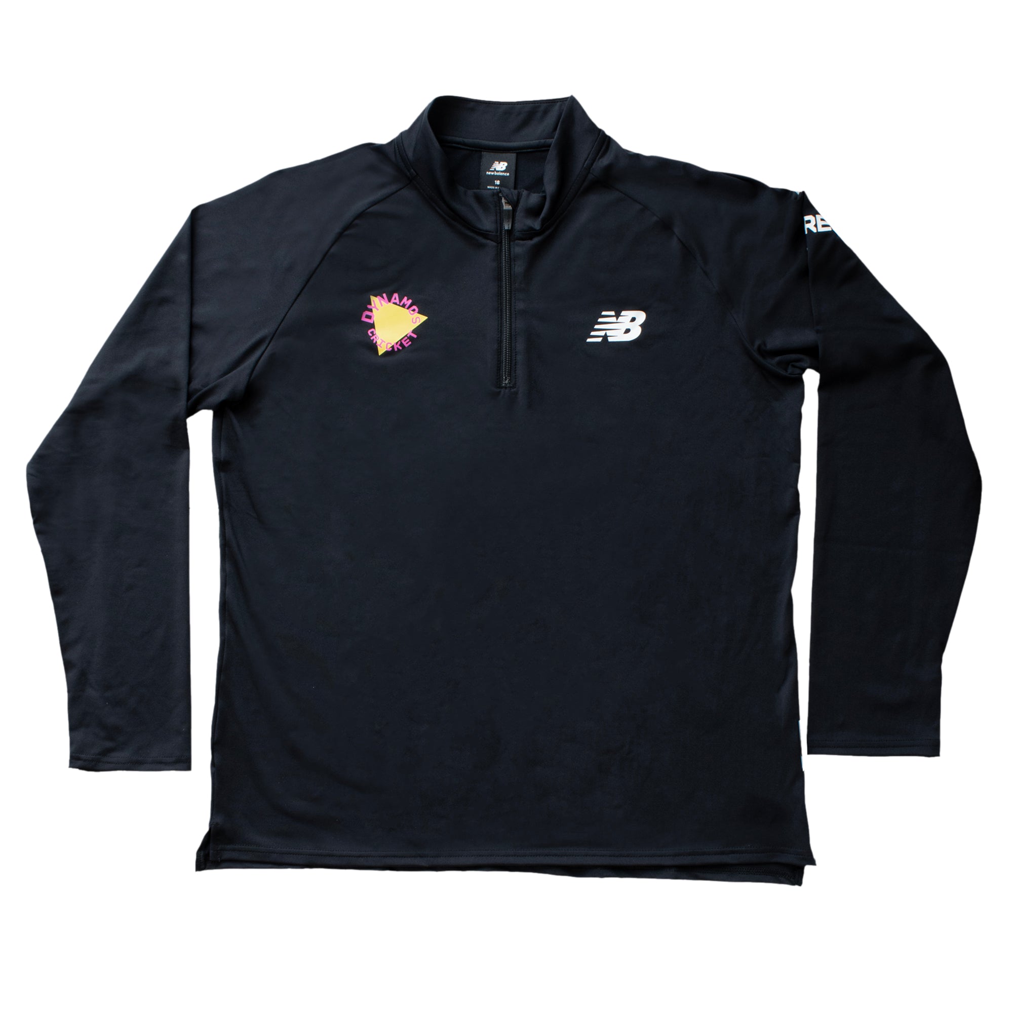 Dynamos Cricket Women's New Balance Activator 1/4 Zip Top