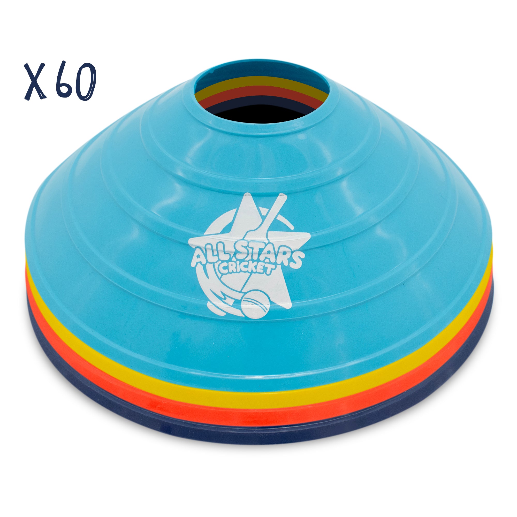 All Stars Cricket Marker Cones - Pack of 60