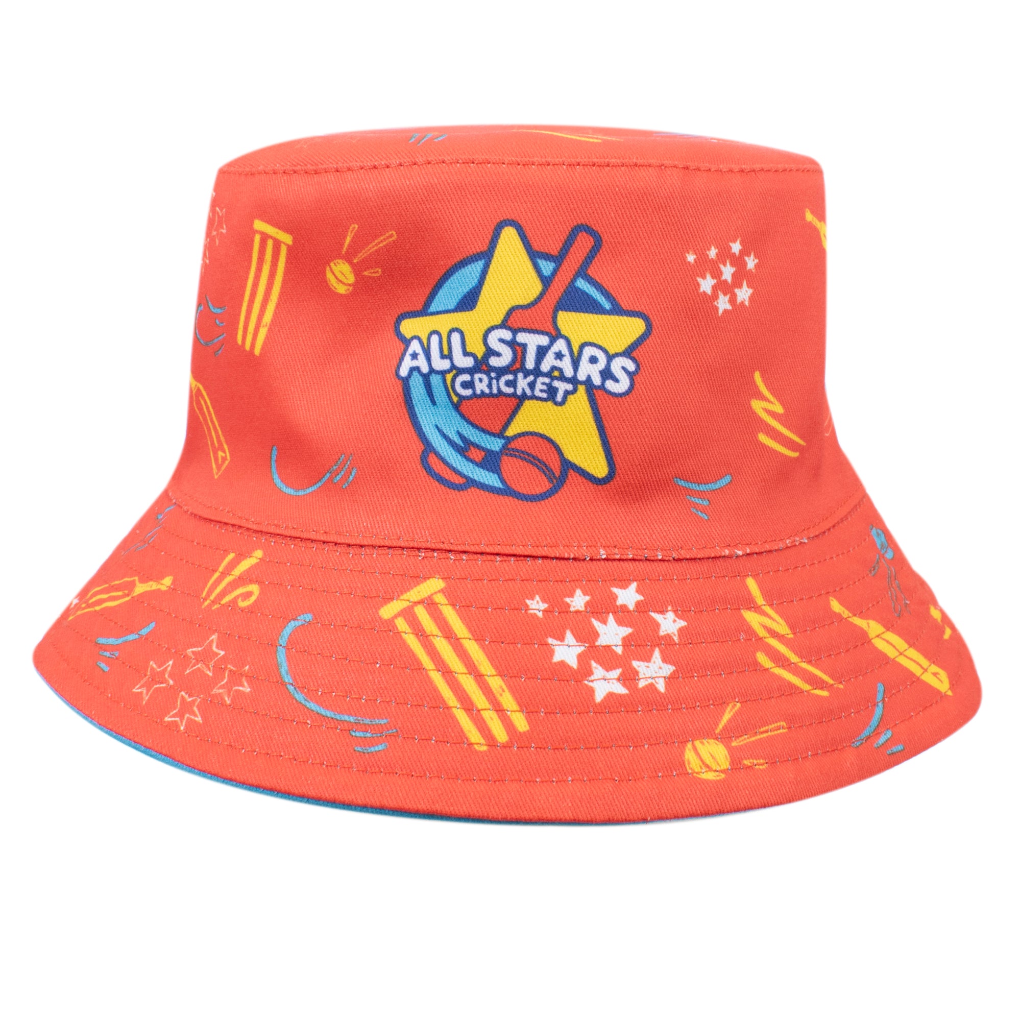 All Stars Cricket Reversible Participant Bucket Hat