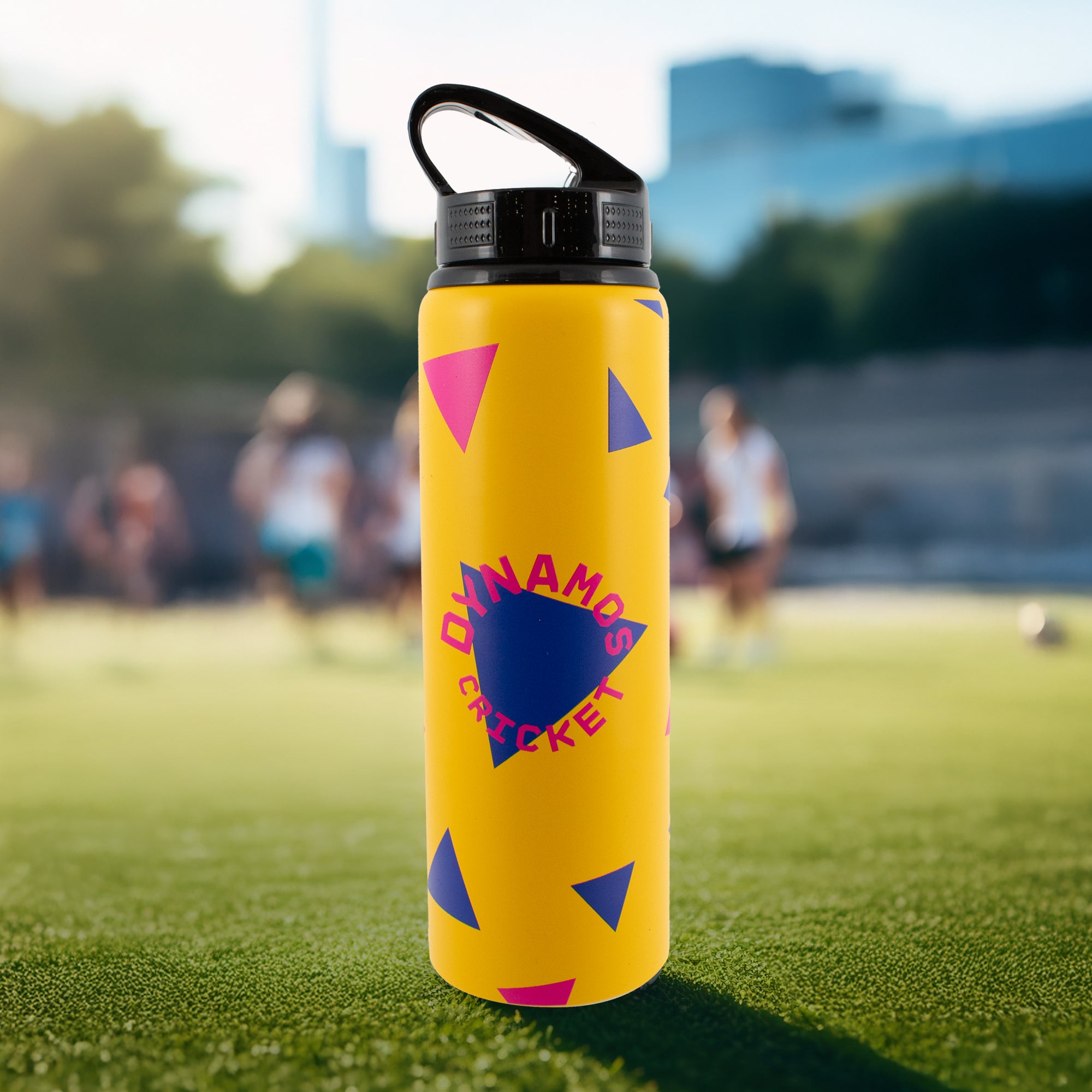 Dynamos Cricket Aluminium 750ml Water Bottle - Pack of 10