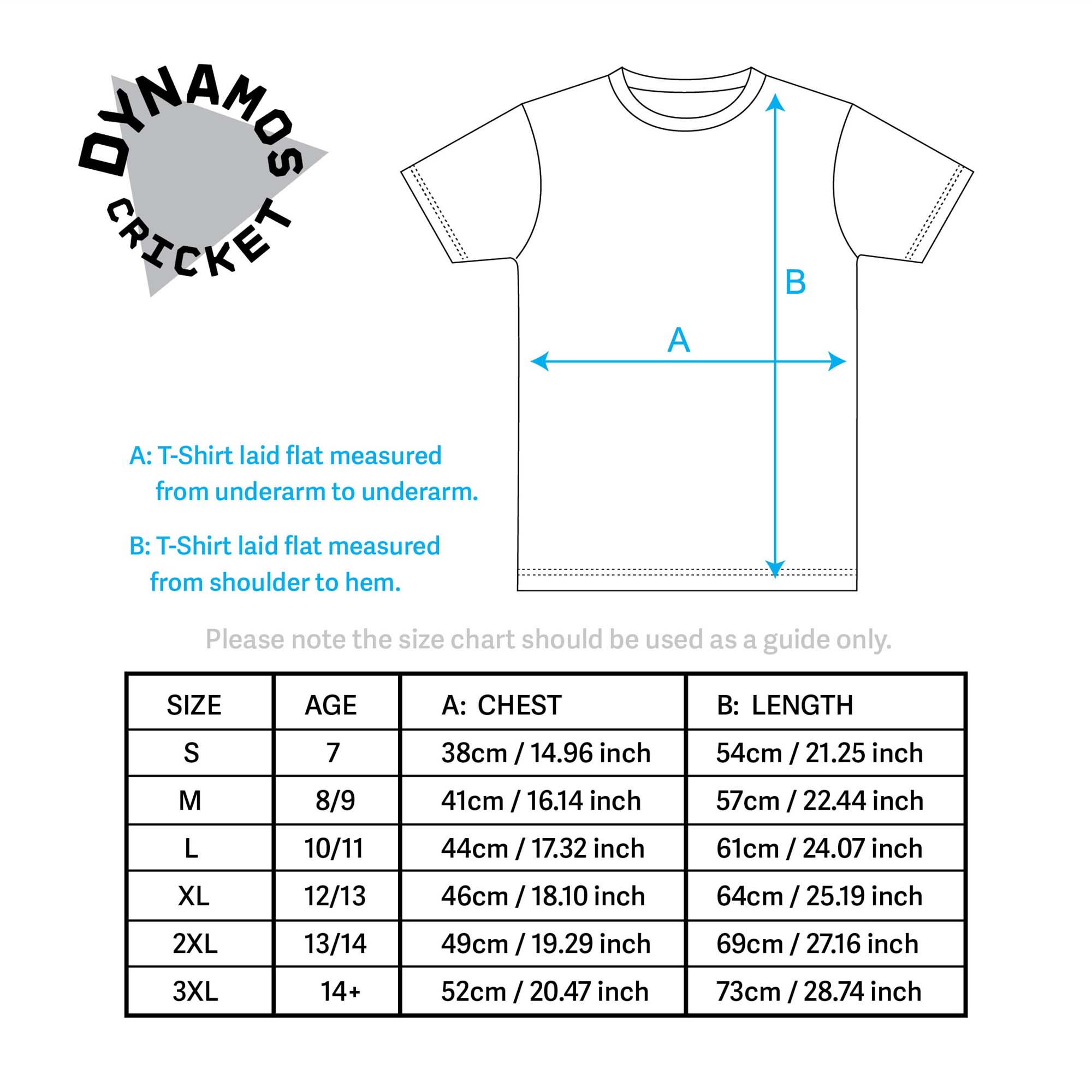 Dynamos Cricket New Balance Participant T-Shirt