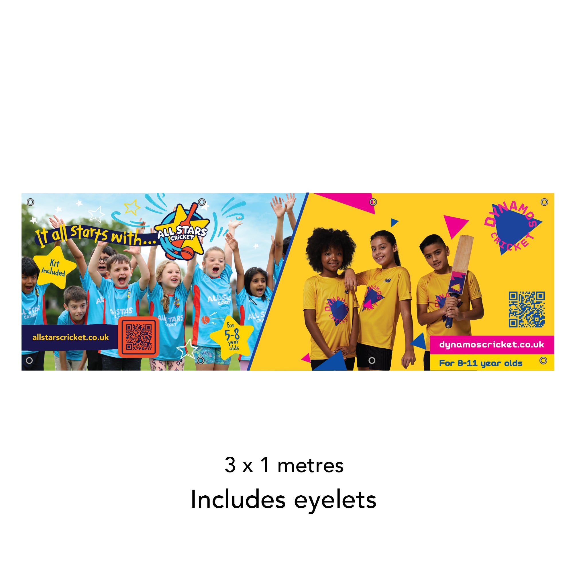 All Stars Dynamos Cricket Fence Banner