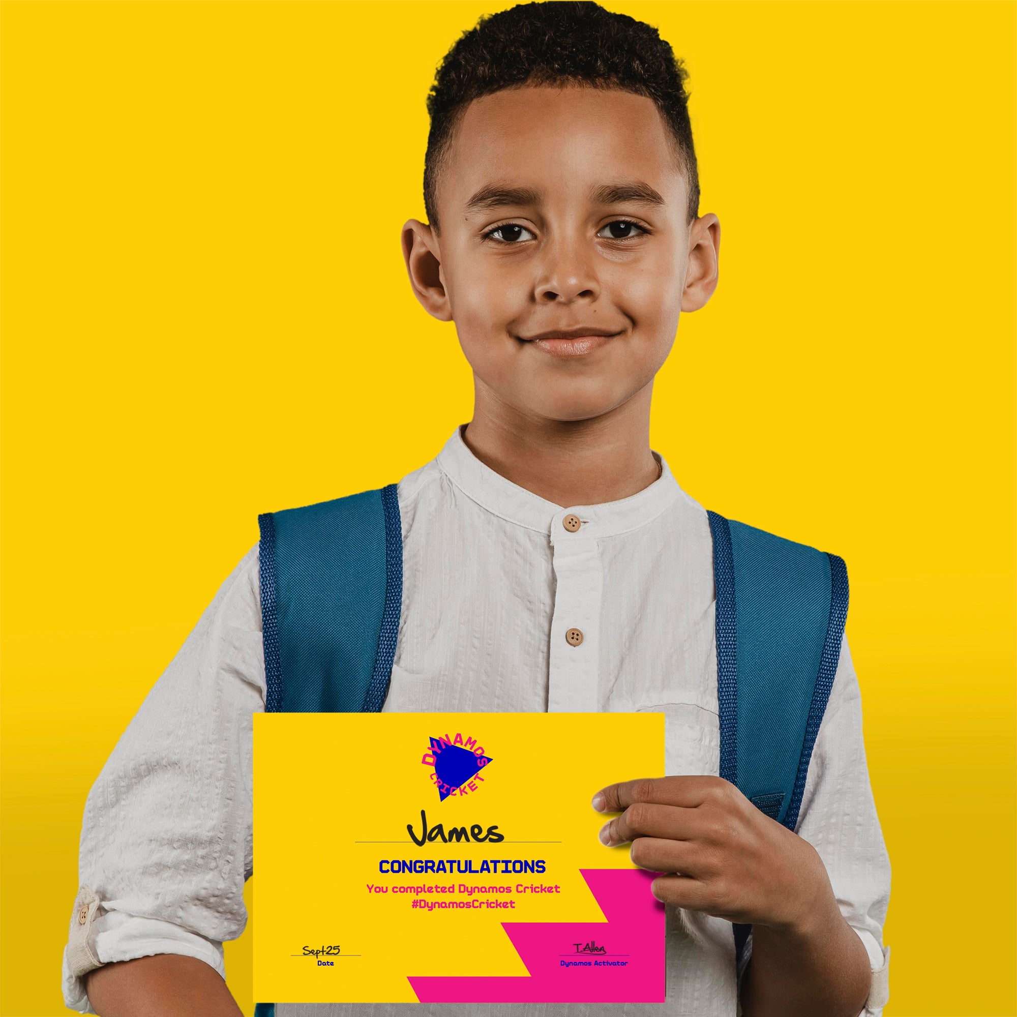 Dynamos Cricket Certificates - Pack of 30