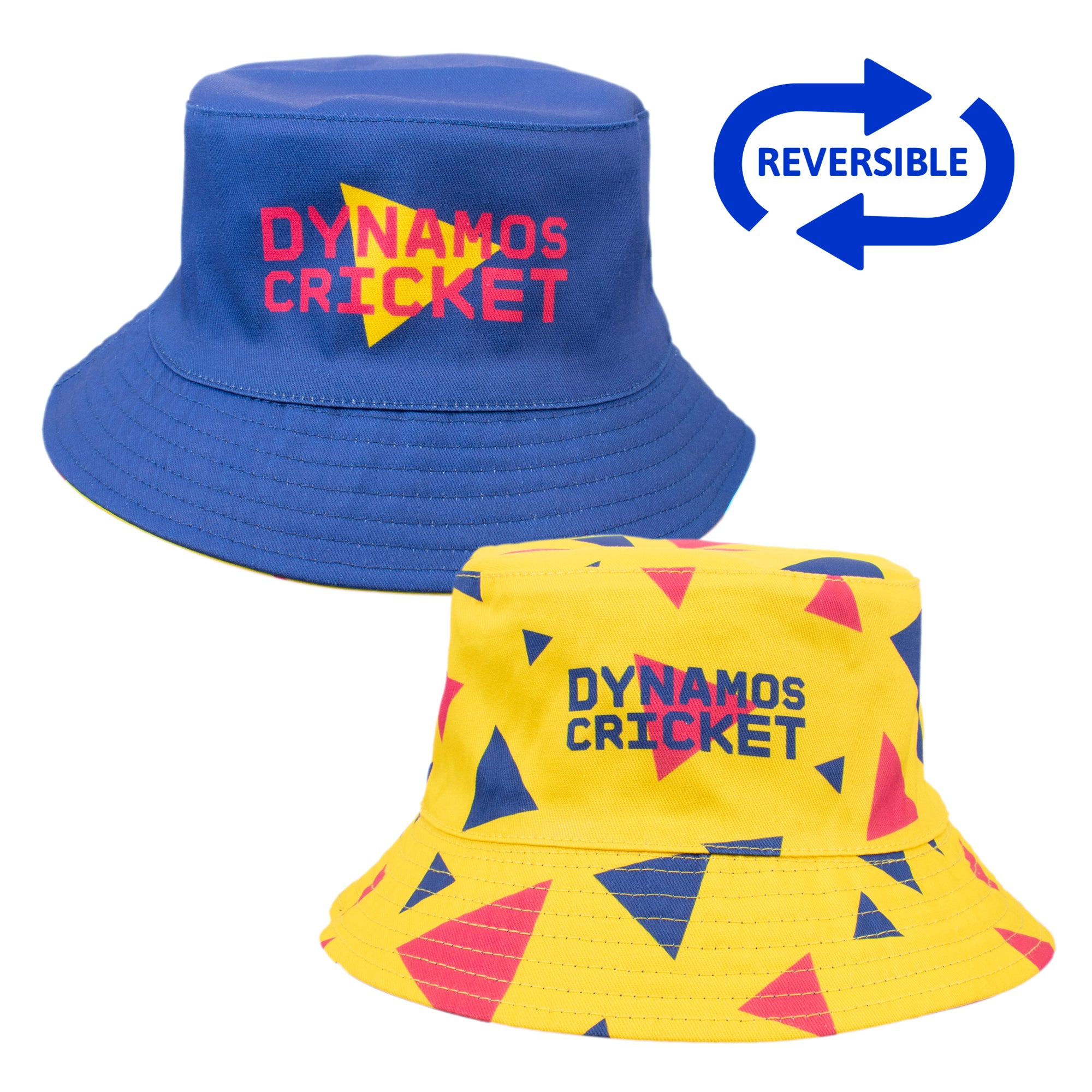 Participants Toggle Dynamos Cricket Reversible Participant Bucket Hat – All Stars Cricket Shop